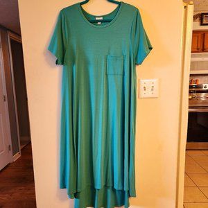 Lularoe Carly XL Turquoise